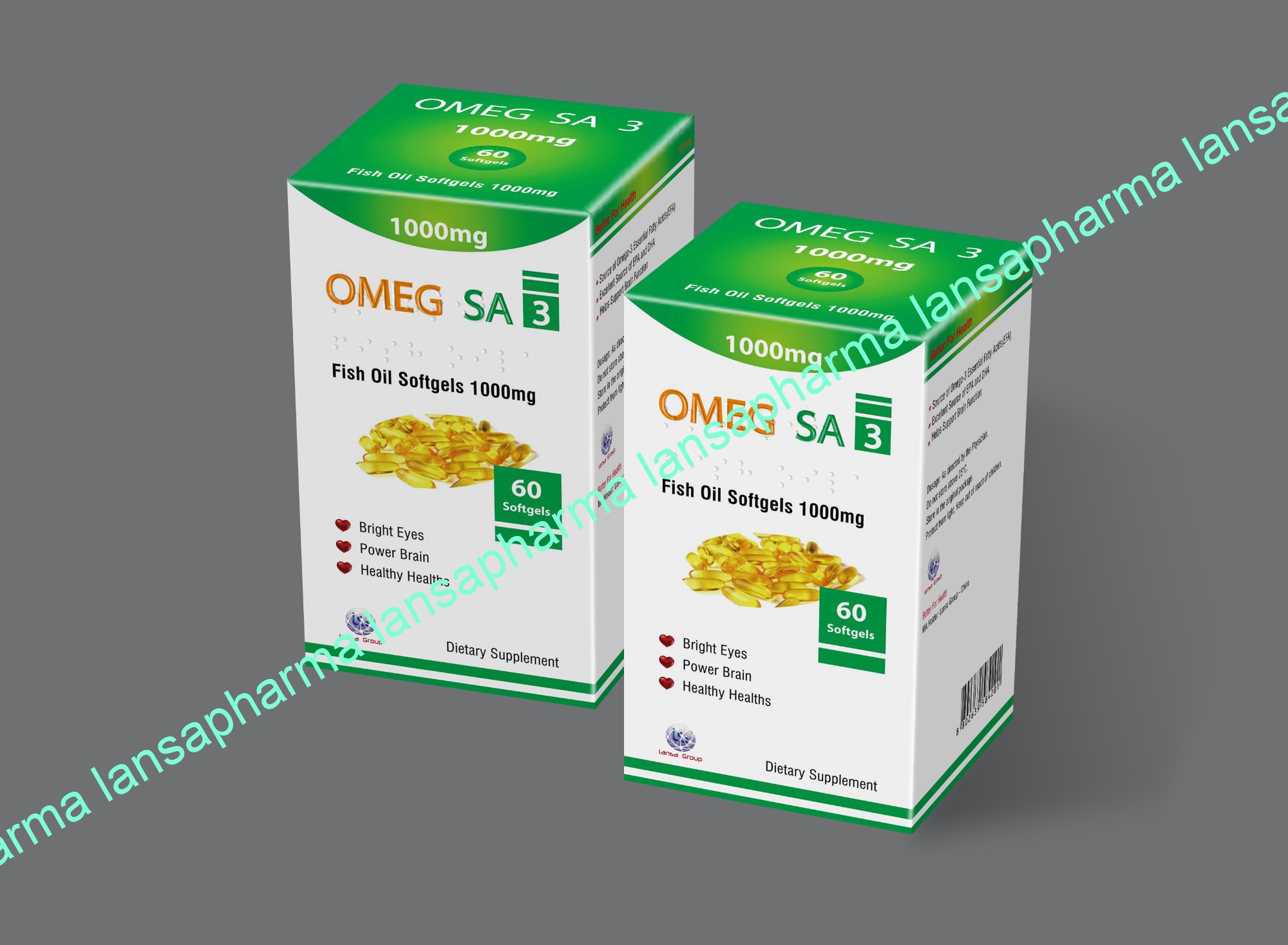 Fish Oil Softgels 1000mg