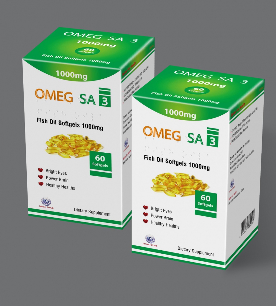 Fish Oil Softgels 1000mg