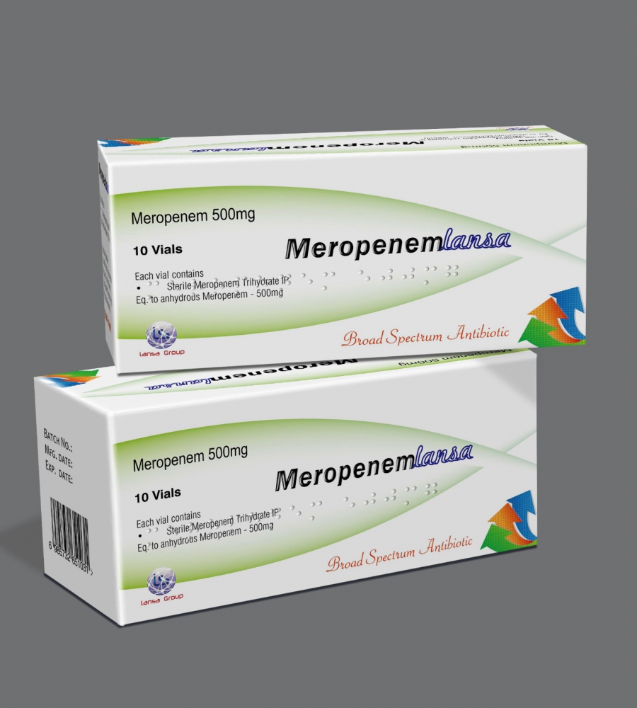 Meropenem 1g powder for solution for injection