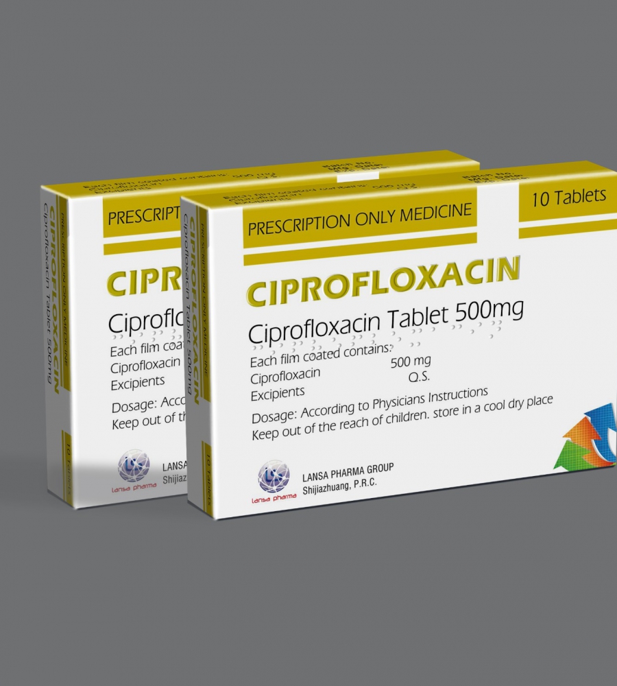 Ciprofloxacin 500 mg Tablets