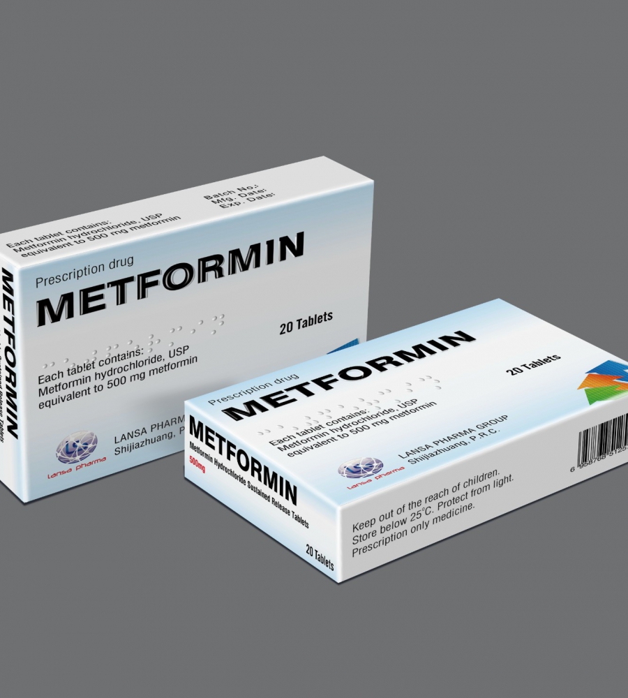 Metformin Hydrochloride Sustained Release Tablets