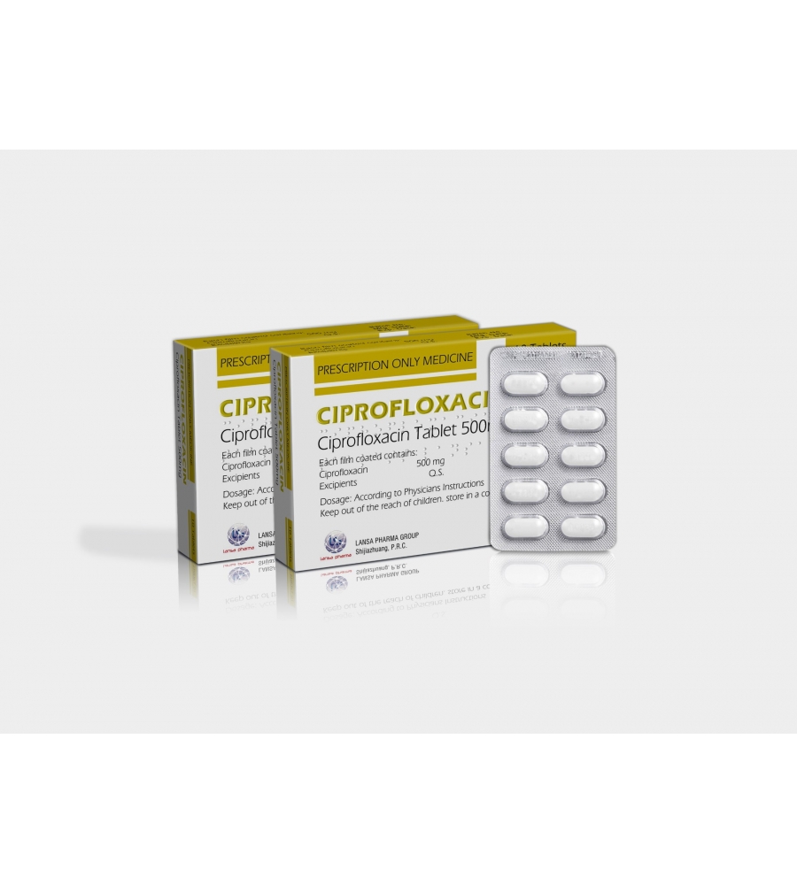 Ciprofloxacin 500 mg Tablets