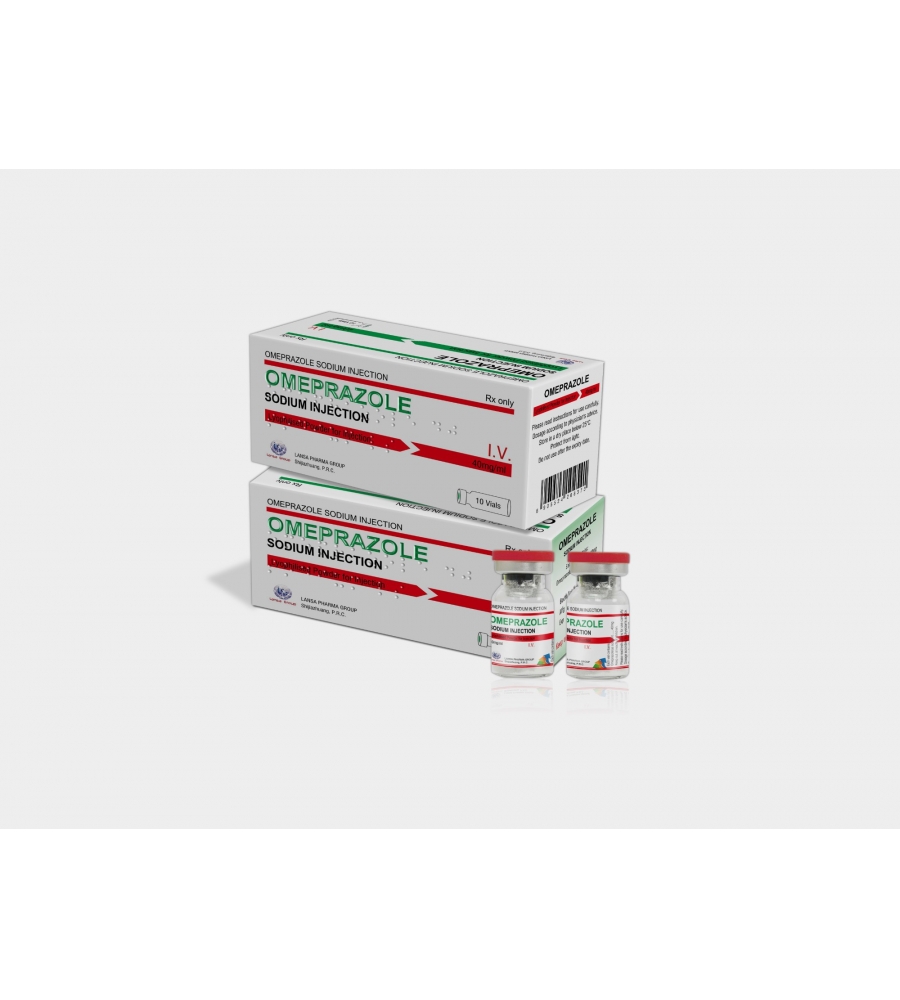 Omeprazole 40 mg Powder for Solution