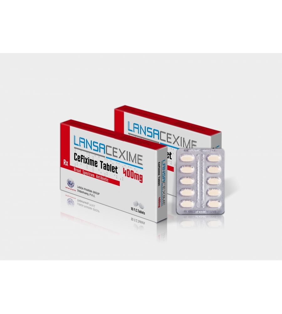 Cefixime 400 mg Tablets