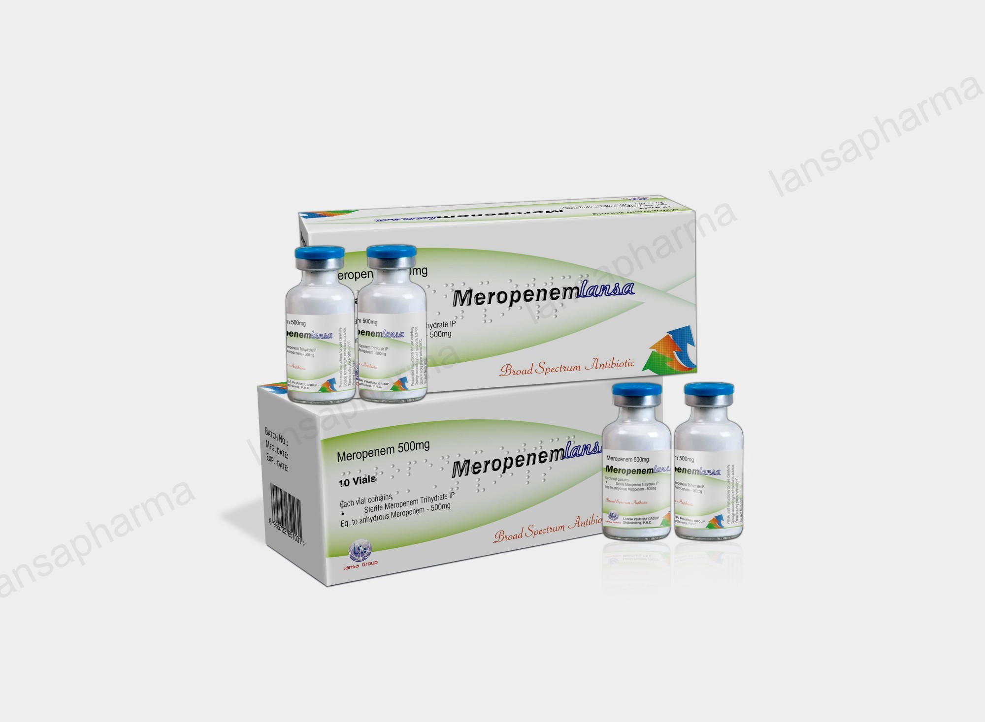 Meropenem 1g powder for solution for injection