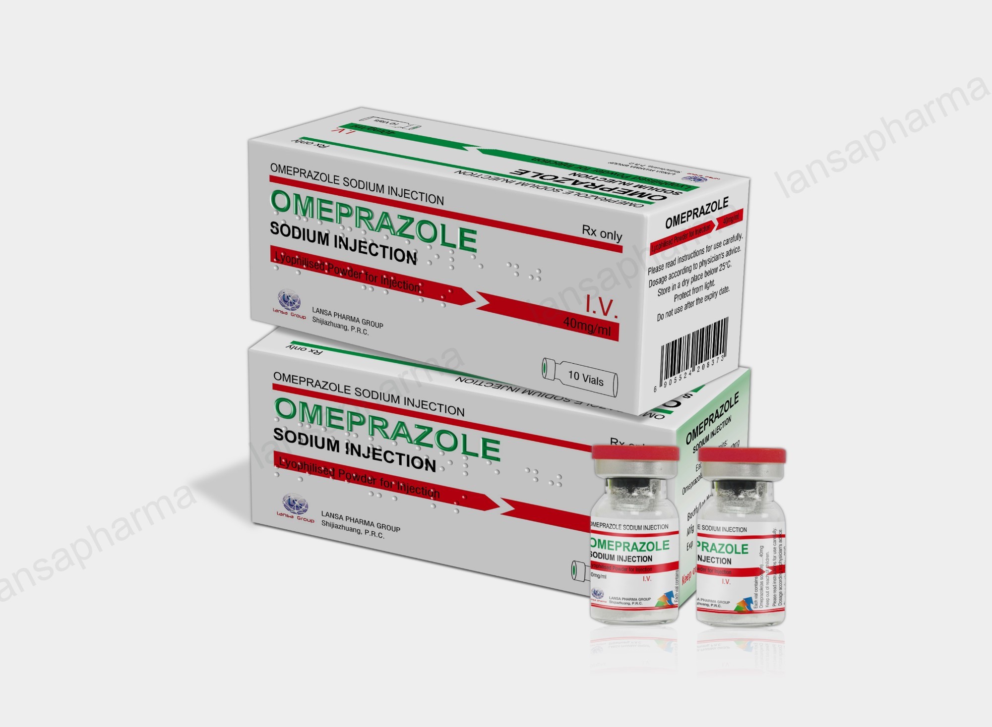 Omeprazole 40 mg Powder for Solution
